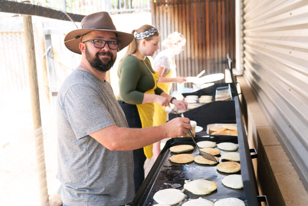 pancakes for a purpose